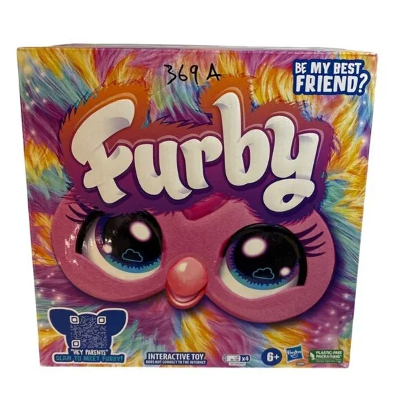 Furby Electronic Toy Interactive With 5 Voice Activated Commands Rainbow Design - Picture 1 of 6